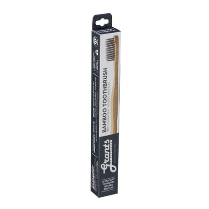 Grant's Adult Bamboo Charcoal Toothbrush - Ultra Soft-Grant's of Australia-Hello Charlie