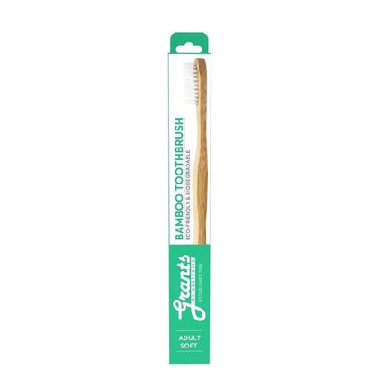 Grant's Adult Bamboo Toothbrush-Grant's of Australia-Soft-Hello Charlie