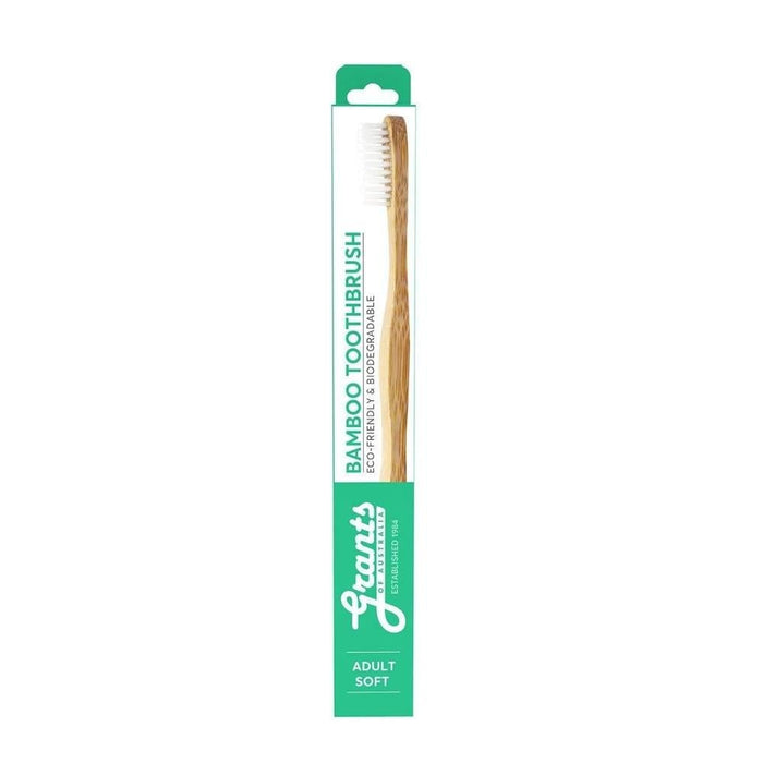 Grant's Adult Bamboo Toothbrush - Hello Charlie