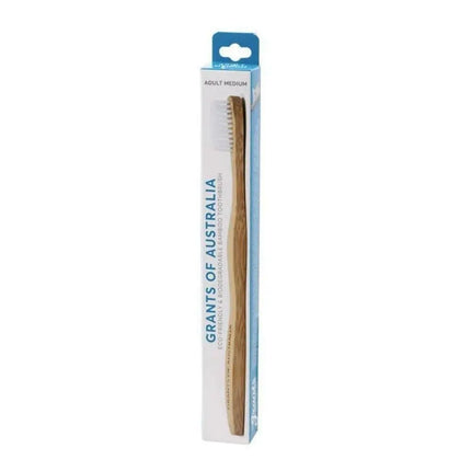 Grant's Adult Bamboo Toothbrush-Grant's of Australia-Medium-Hello Charlie