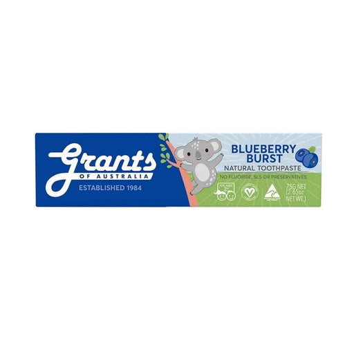 Grant's Kids Toothpaste - Blueberry Burst - Hello Charlie