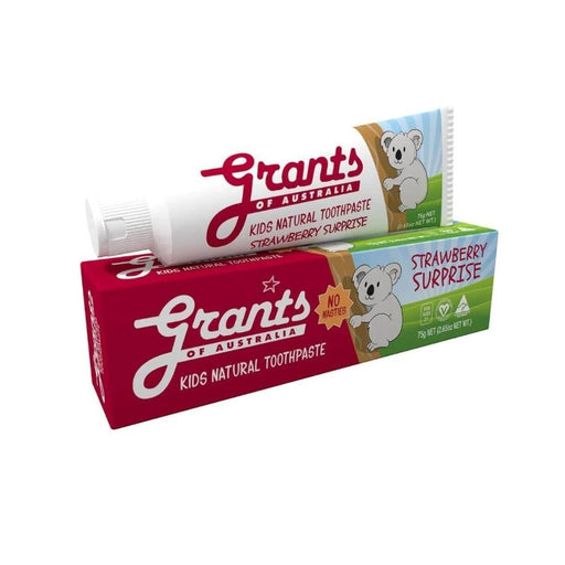 Grant's Kids Toothpaste - Strawberry Surprise - Hello Charlie