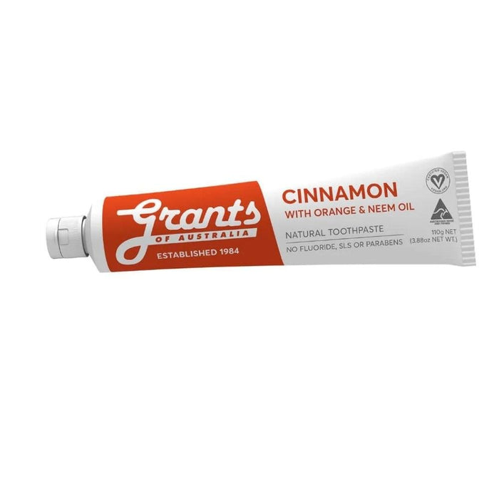 Grant's Toothpaste - Cinnamon Zest - Hello Charlie