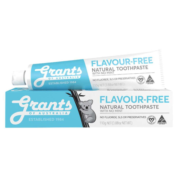 Grant's Toothpaste - Flavour Free - Hello Charlie