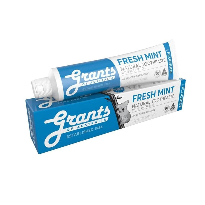 Grant's Toothpaste - Fresh Mint with Fluoride - Hello Charlie