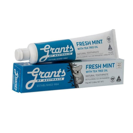 Grant's Toothpaste - Fresh Mint - Hello Charlie