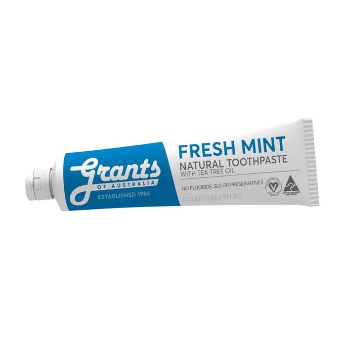 Grant's Toothpaste - Fresh Mint - Hello Charlie