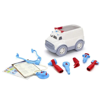 Green Toys Ambulance and Doctor Play Set-Green Toys-Hello Charlie