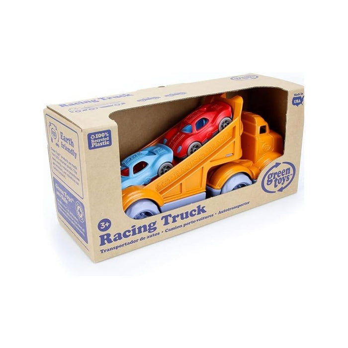 Green Toys Racing Play Truck with 2 Racers--Hello-Charlie