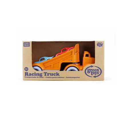 Green Toys Racing Play Truck with 2 Racers-Green Toys-Hello Charlie