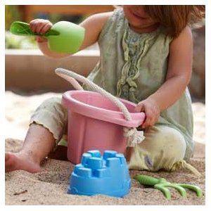 Green Toys Sand Play Set Recycled Plastic - Pink--Hello-Charlie