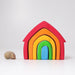 Grimm's Colourful House Stacking Toy--Hello-Charlie