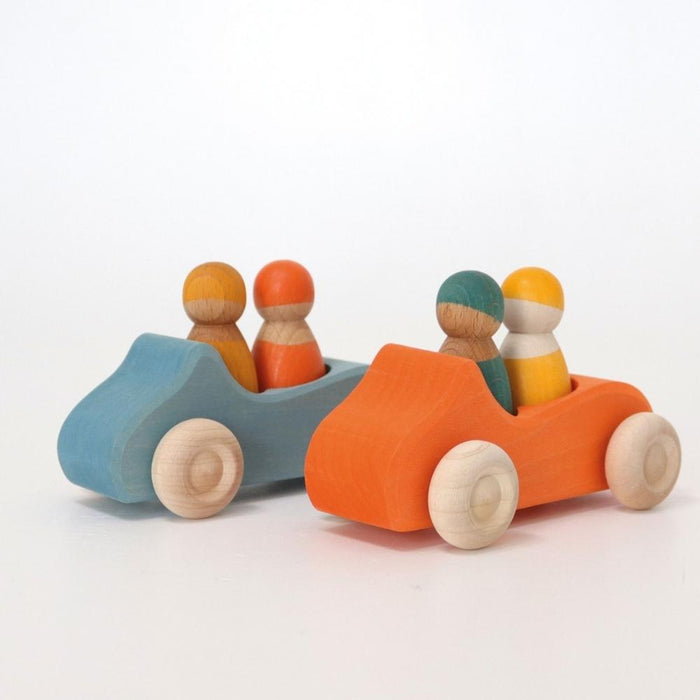 Grimm's Convertible Toy Car Orange - Large--Hello-Charlie