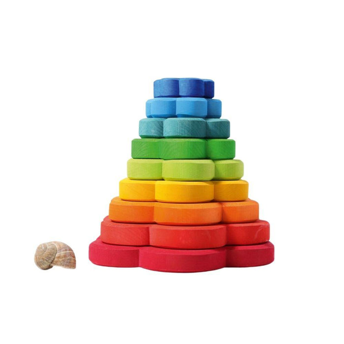 Grimm's Flower Stacking Tower-Hello-Charlie