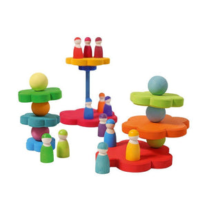Grimm's Flower Stacking Tower-Hello-Charlie