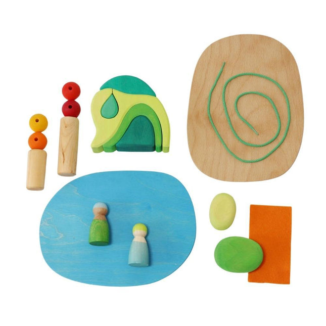 Grimm's Small World Kids Playset - in the Woods-Grimm's-Hello Charlie