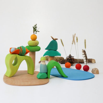 Grimm's Small World Kids Playset - in the Woods-Grimm's-Hello Charlie