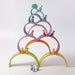 Grimm's Wooden Pastel Rainbow Stacking Toy - Large - Hello Charlie