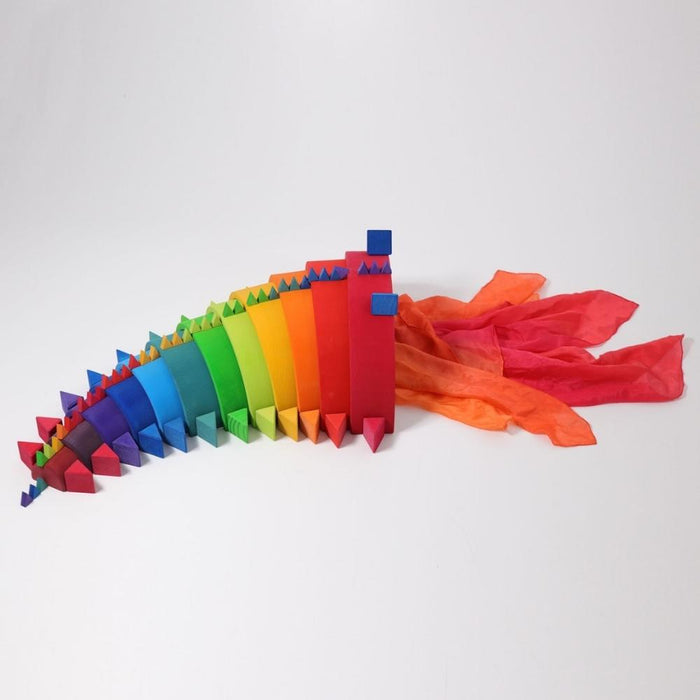 Grimm's Wooden Rainbow Stacking Toy - Large--Hello-Charlie
