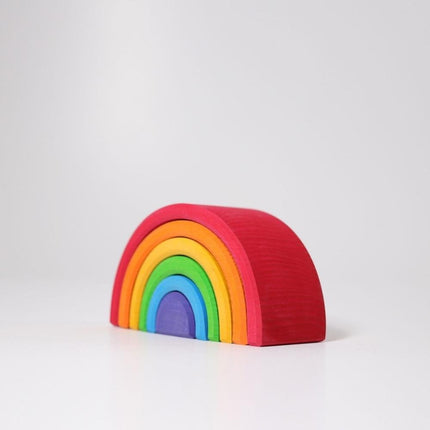 Grimm's Wooden Rainbow Stacking Toy - Medium-Grimm's-Hello Charlie
