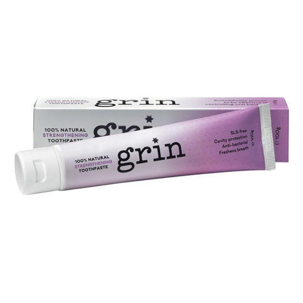 Grin Natural Toothpaste - Strengthening--Hello-Charlie