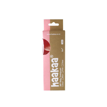 Haakaa 360 Silicone Toothbrush-Haakaa-Clear-Hello Charlie