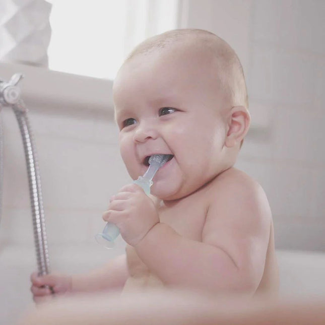 Haakaa 360 Silicone Toothbrush-Haakaa-Clear-Hello Charlie