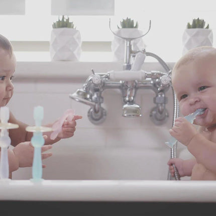 Haakaa 360 Silicone Toothbrush-Haakaa-Clear-Hello Charlie