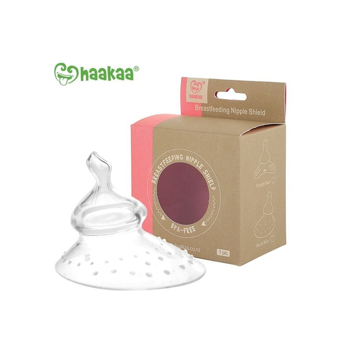 Haakaa Breastfeeding Nipple Shield - Round - Hello Charlie