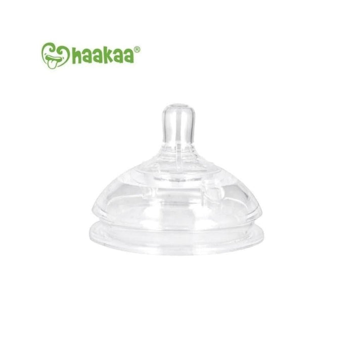 Haakaa Gen 3 Silicone Pump & Bottle Pack - Grey - Hello Charlie