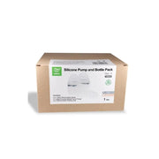 Haakaa Gen 3 Silicone Pump & Bottle Pack - Grey-Haakaa-Hello Charlie