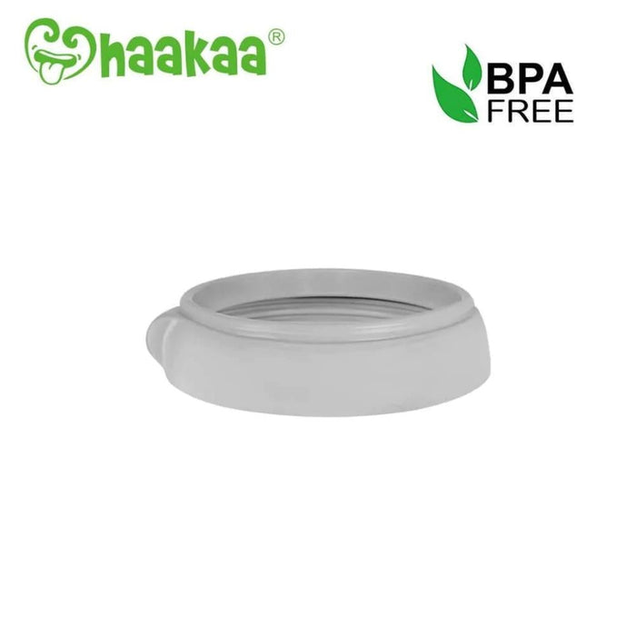 Haakaa Gen 3 Silicone Pump & Bottle Set - Grey--Hello-Charlie