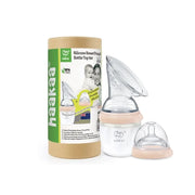 Haakaa Gen 3 Silicone Pump & Bottle Set - Nude-Haakaa-Hello Charlie