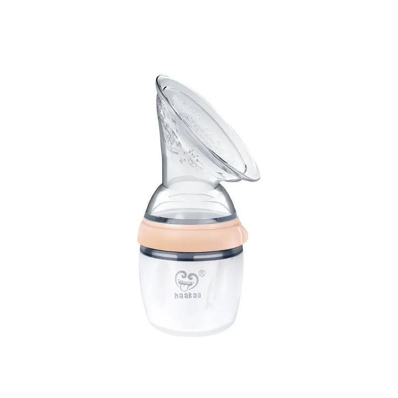 Haakaa Gen 3 Silicone Pump & Bottle Set - Nude-Haakaa-Hello Charlie