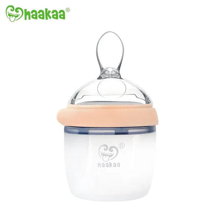 Haakaa Gen 3 Silicone Pump & Bottle Set - Nude-Haakaa-Hello Charlie
