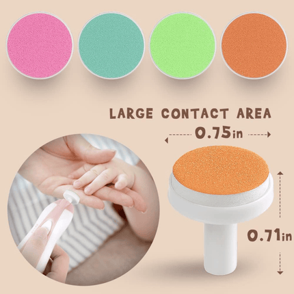 Haakaa Nail Trimmer Replacement Pads - Assorted-Haakaa-Hello Charlie