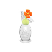 Haakaa Silicone Breast Pump Flower Stopper-Haakaa-Orange-Hello Charlie