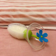 Haakaa Silicone Breast Pump Flower Stopper-Haakaa-Orange-Hello Charlie