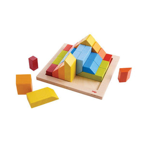 HABA 3D Creative Geometric Blocks-Hello-Charlie