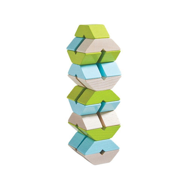HABA 3D Varius Stacking Toy Wooden Blocks-HABA-Hello Charlie