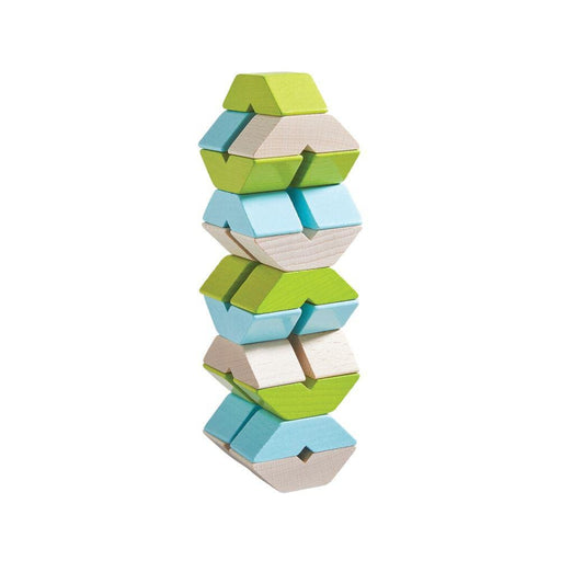 HABA 3D Varius Stacking Toy Wooden Blocks - Hello Charlie