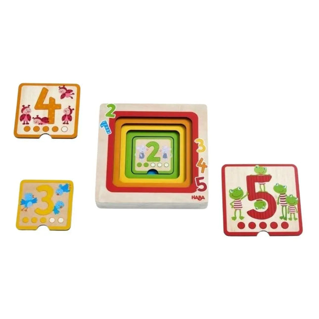 HABA 4 Layer Puzzle - Counting-HABA-Hello Charlie