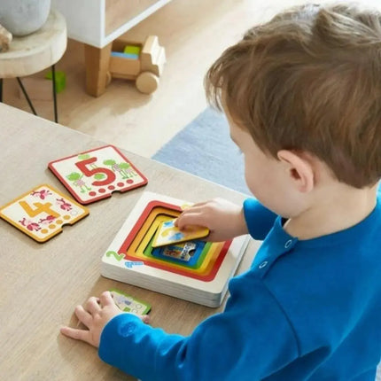 HABA 4 Layer Puzzle - Counting-HABA-Hello Charlie