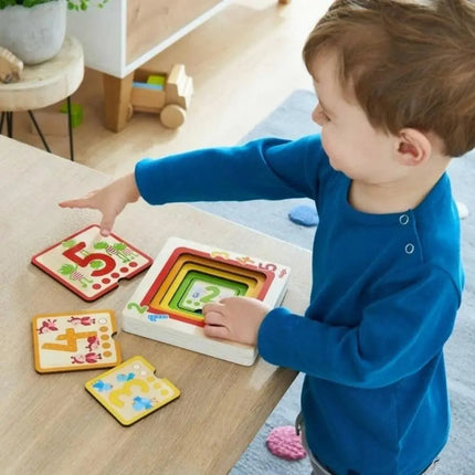 HABA 4 Layer Puzzle - Counting-HABA-Hello Charlie