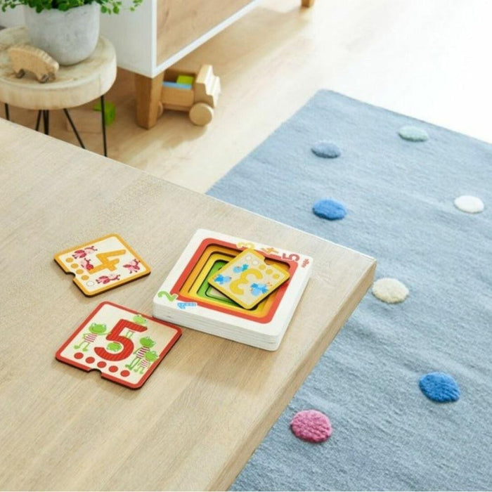 HABA 4 Layer Puzzle - Counting - Hello Charlie