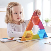 HABA Colour Stacking Blocks & Prisms Game-HABA-Hello Charlie