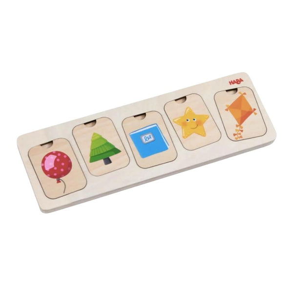 HABA Colours and Shapes 3 Layer Puzzle--Hello-Charlie