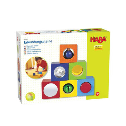 HABA Discovery Sensory Wooden Blocks-HABA-Hello Charlie