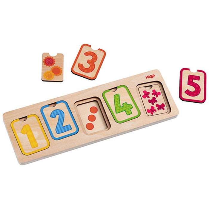 HABA First Numbers 3 Layer Puzzle - Hello Charlie