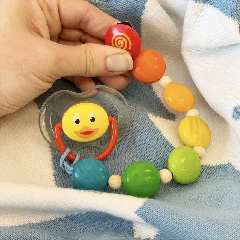 HABA Pacifier Holder - Colour Play-HABA-Hello Charlie